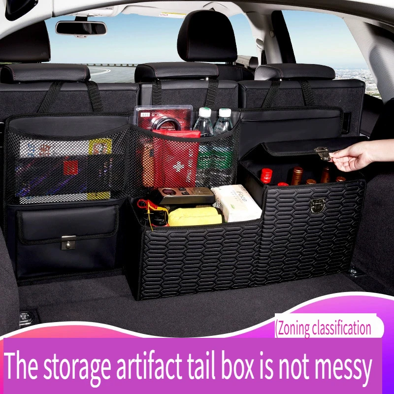 

Car Storage Bag Trunk Storage Bag Universal Large Capacity Car Multi-function Tool Storage Box Bag Storage Organizer Car Trunk
