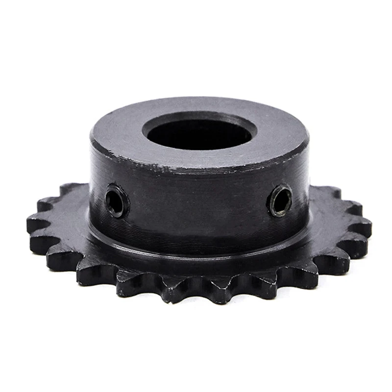 04C Chain Gear 45# Steel 10 Teeth Industrial Sprocket Wheel With Top Wire Bore 5MM 6MM 8MM 10MM