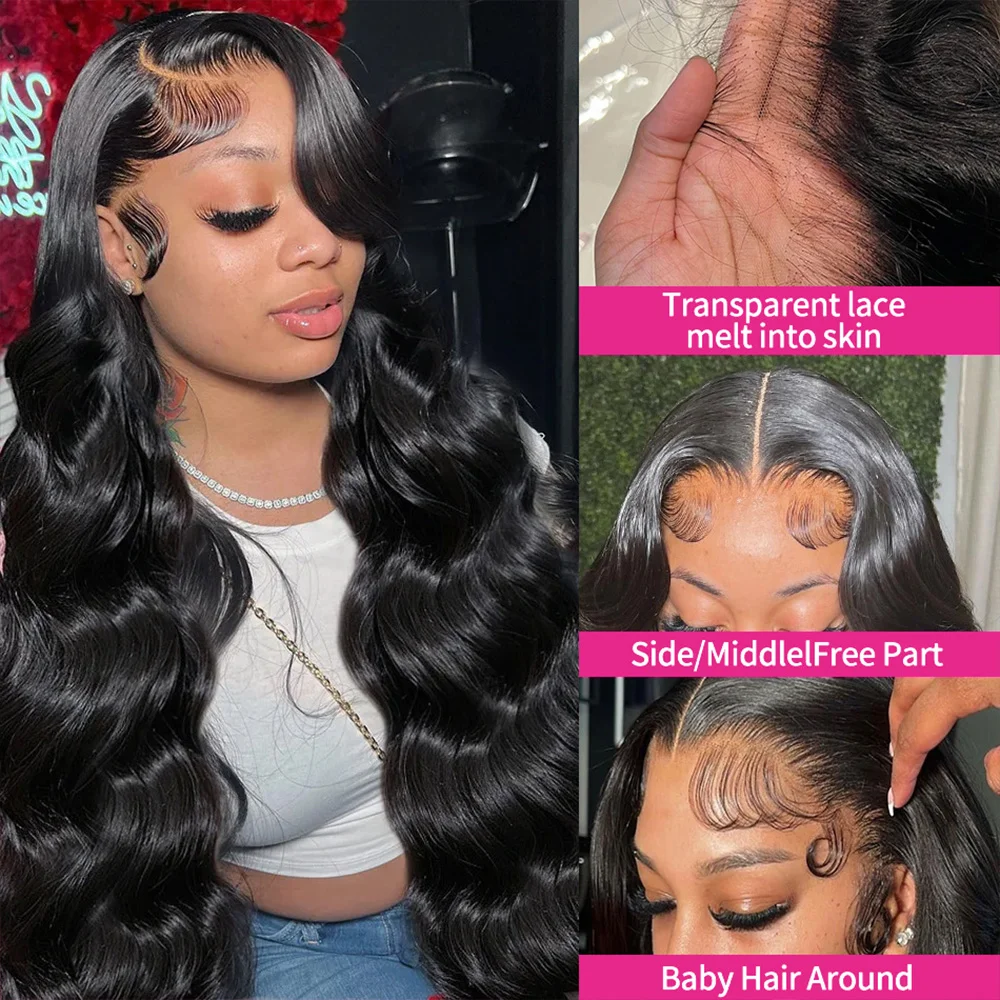 40 İnç Dalgalı Dantel Ön Peruk - Hd Lace Frontal Wig Human Hair Pre Plucked incelemesi ve fiyatı