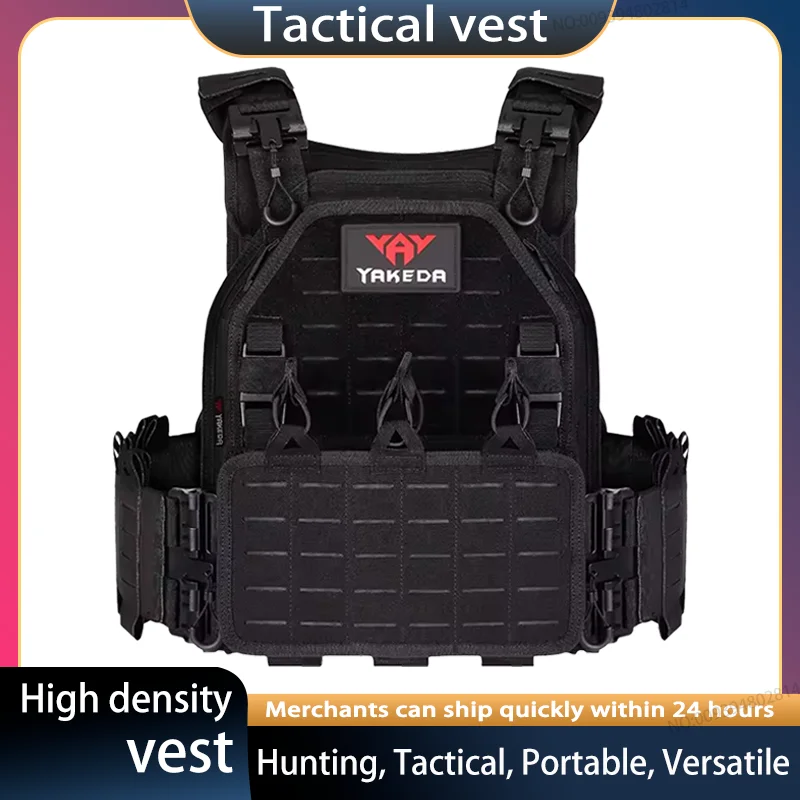 

Tactical Vest 6094 Multi-Purpose – Quick-Detach Lightweight Laser-Cut Design for Hunting & Field Operations
