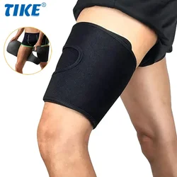 1 PCS Thigh Trimmer Hamstring Compression Sleeve Women Men Thigh Sweat Bands, Thigh Hamstring Compression Sleeves for Leg Thigh