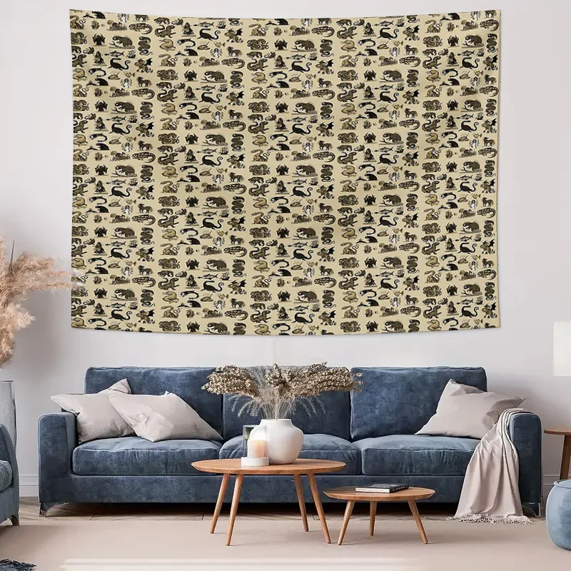 البوهيمي نسيج الجدار الشنق ديكور الغرفة الجمالية خمر الأزهار جدار الفن طبيعة المشهد المنسوجات المنزل النوم جدار تغطي Got #4