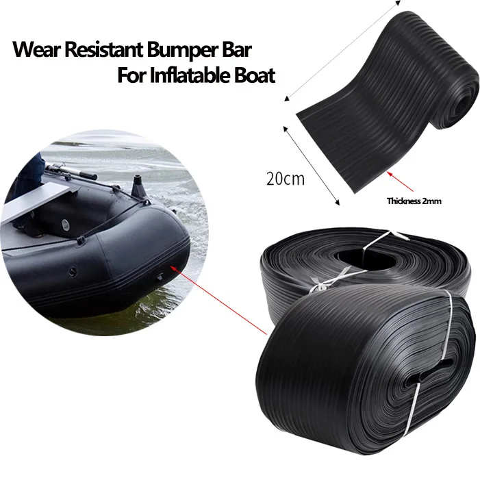 Barre de Pare-Chocs pour Bateau Gonflable, Matériel de Punching, Armure, Réparation de Bandes d'Usure, Matériau PVC, 20cm, Nouveau