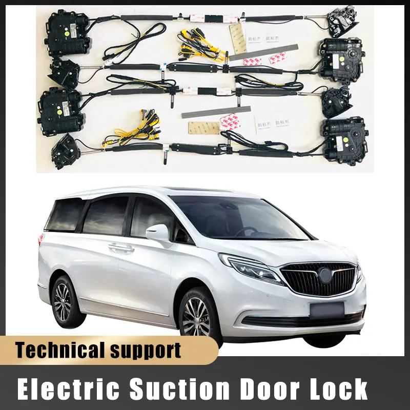 Smart Auto Electric Suction Door Lock for Buick Gl8 2018-2023 Automatic Soft Close Door Super Silence Car Vehicle Door