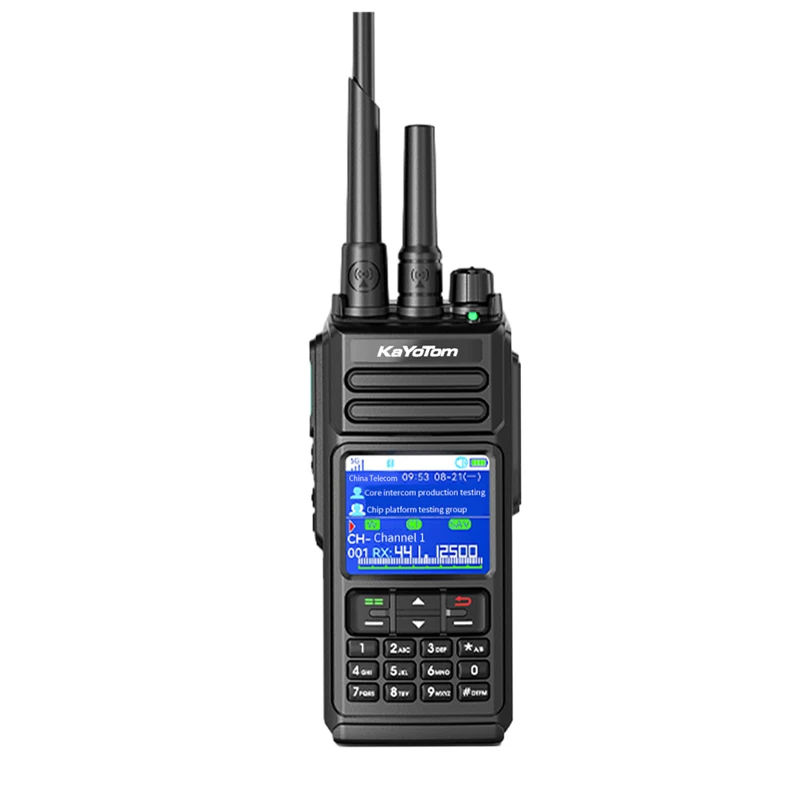 4G POC handheld global walkie-talkie (with 10W long range two-way radio) GPS positioning IPX68 waterproof 5000KM walkie-talkie