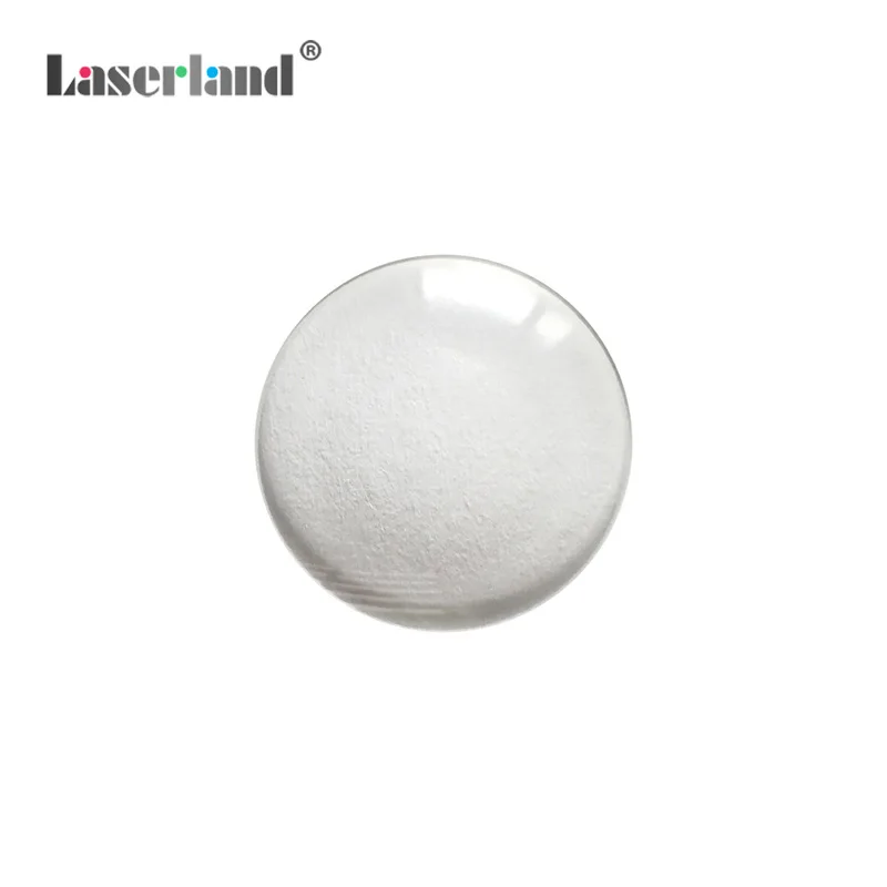 Lensa Laser Fokus Lensa Kaca Planoconvex Tidak Dilapisi Diameter 16mm FL30mm