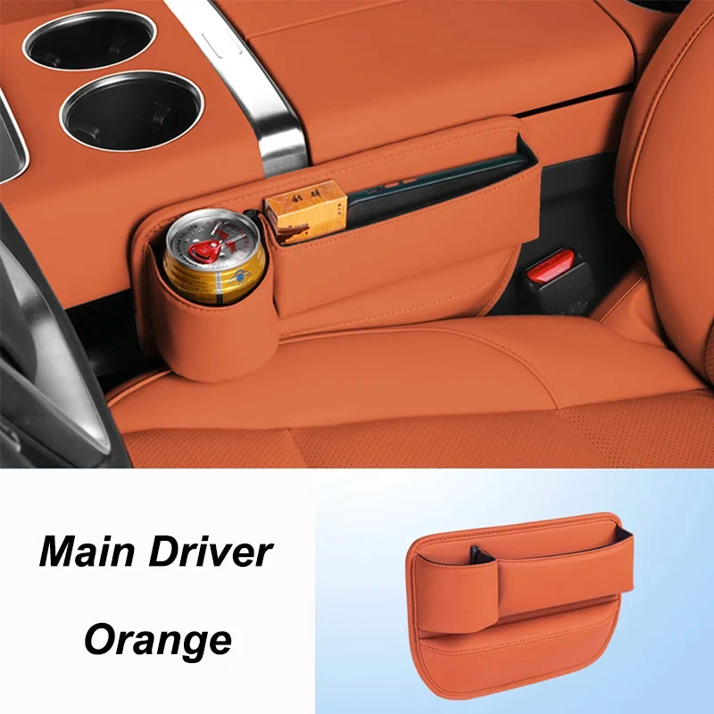 

For Leading Ideal LiXiang L7 L8 L9 2022 2023Car Seat Organizer Gap Storage Box Leak-Proof Pockets Accessories