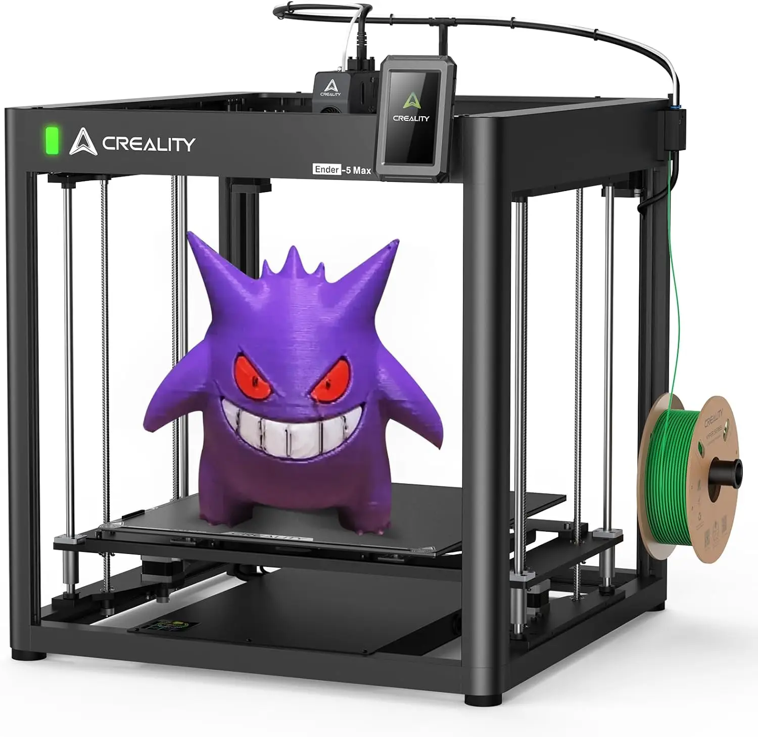 

Creality Ender-5 Max 3D Printer,400x400x400mm Large Build Volume, 700mm/s High-Speed Printing, 36-Point Auto Leveling