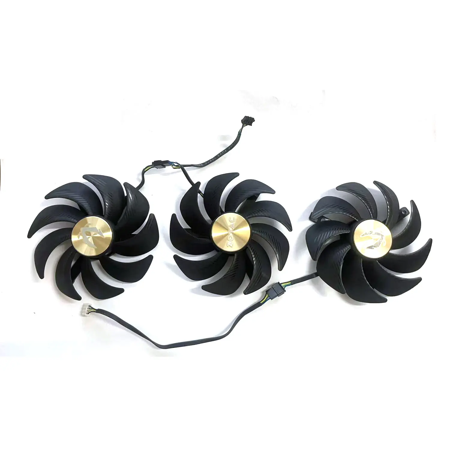 

Kankeirr 105 мм 4PIN GAH3B2H DC 12 В 0,5 А подходит для охлаждения видеокарты Zotac RTX4090 AMP EXTREME AIRO