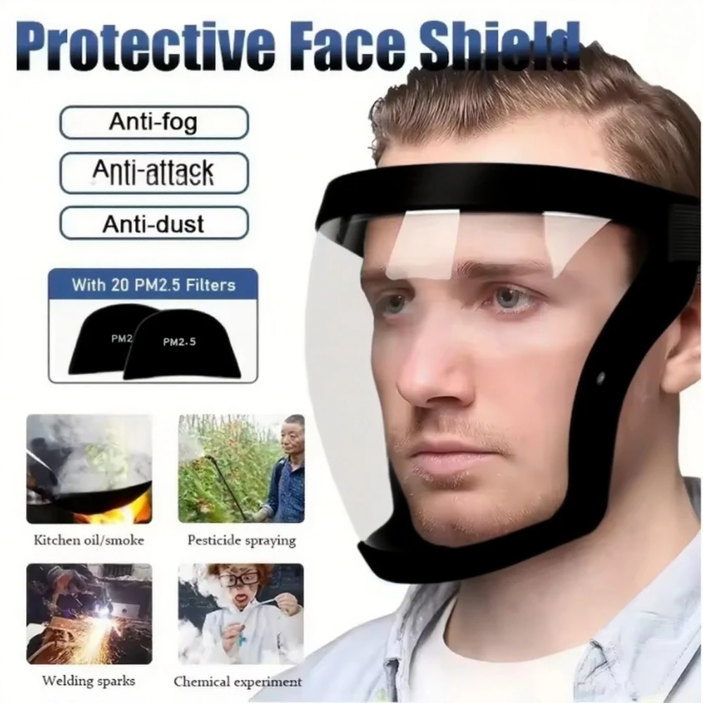 

Safety Goggles Full Face Protective Mask for Men and Women Protective Mask Glasses Goggles Full Face Anti-splash Dust Mask