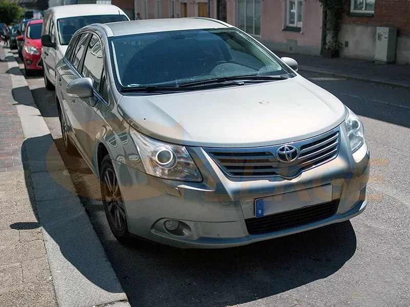 토요타 아벤시스 T27 2009 - 2012 2013 2014 2015 2016 2017 2018 주간 주행등 초고휘도 SMD LED 엔젤 아이즈 키트 헤일로 링