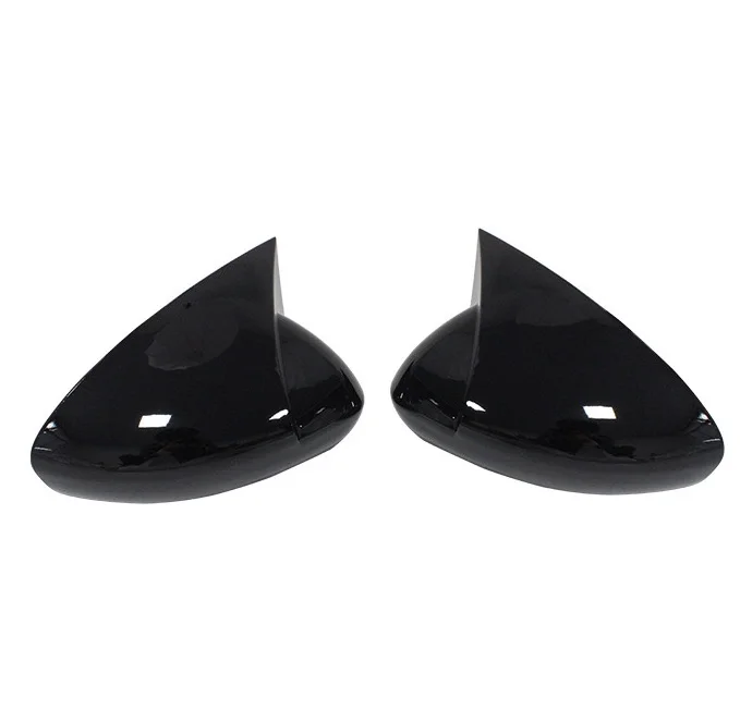 2X Horn Side Wing Mirror Cover Caps For FIAT TIPO EGEA 2015-2022 Rearview Mirror Cover Shell Case Trim Add On Car Accessories