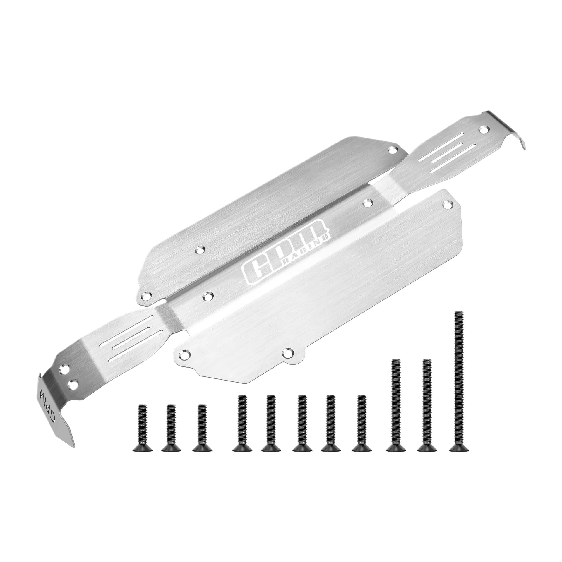 GPM Stainless Steel Upgrade Integrated Chassis Skid Plate, 1mm Thick for TRAXXAS Mini Dead Mouse  car accessories rc drift car