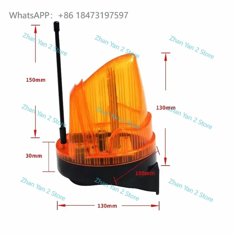1PCS LTE-1101K Sound and Light Warning Light High Decibel Rotating Signal Lamp Industrial Safety Alert Beacon