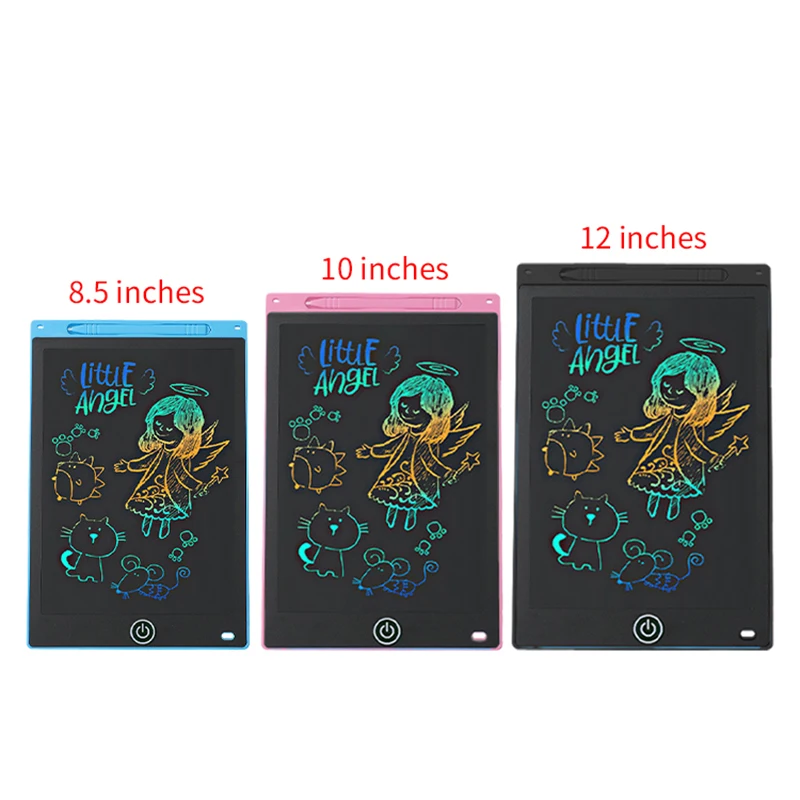 Tablette d'écriture LCD pour enfants, planche à dessin, graffiti, jouets sub, écriture manuscrite, tableau noir, planche à dessin magique, cadeau jouet, 8.5 pouces