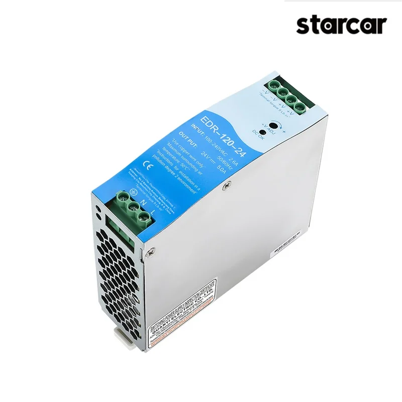 Original EDR-120-12 120W 12V Single Output Industrial DIN Rail Power Supply With Led Drivers 12vdc