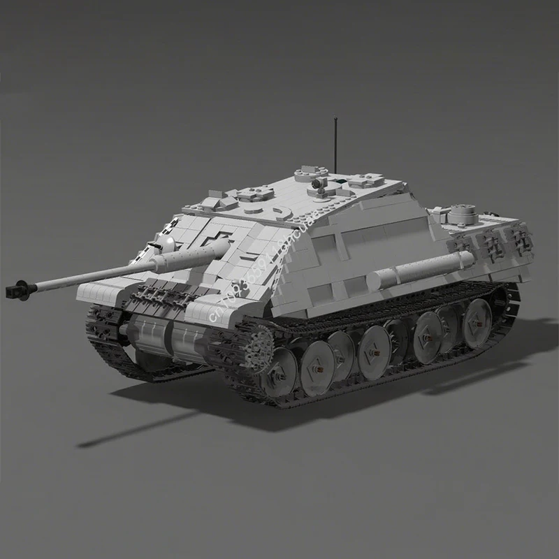 

1866 шт. масштаб MOC Jagdpanther танк-разрушитель техническая модель строительные блоки детские игрушки архитектура ремесло DIY рождественские подарки