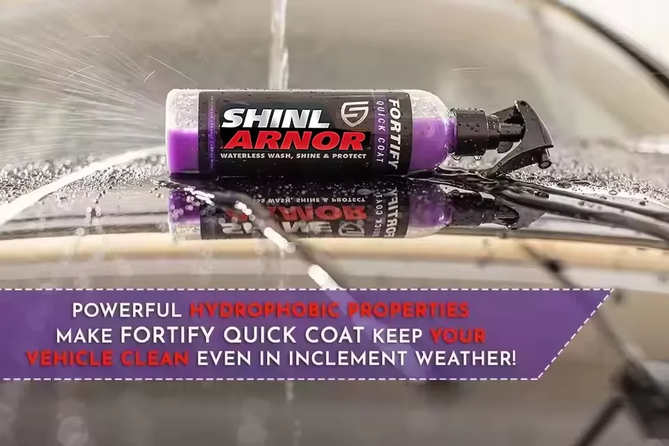 2026 CHEGIT Fortify Quick Coat Ceramic Coating Car Wax Polish Spray Waterless Car Wash&Wax Hydrophobic Top Coat Polish