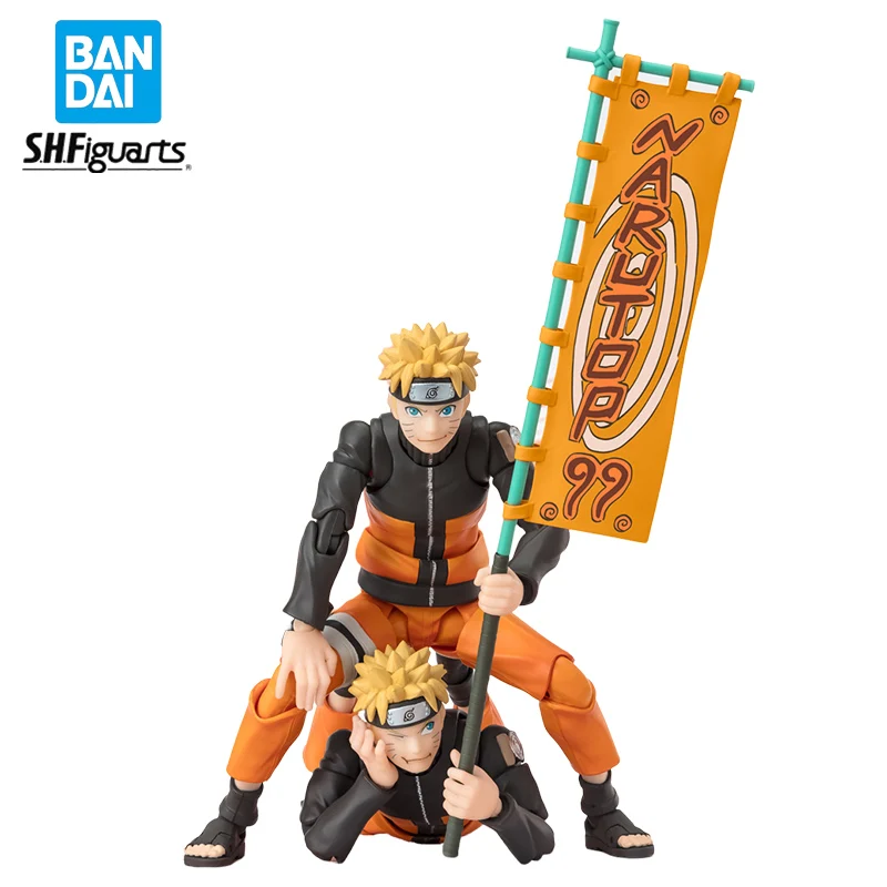 

In Stock Genuine Original SHF Uzumaki Naruto NARUTO Action Anime Figure PVC 15CM Collectible Dolls Statuette Ornament Toys Gifts