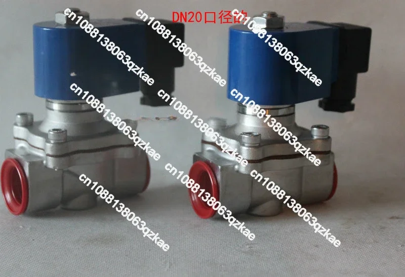 Low-power coil, long-term operation without burning the coil zero-pressure solenoid valve