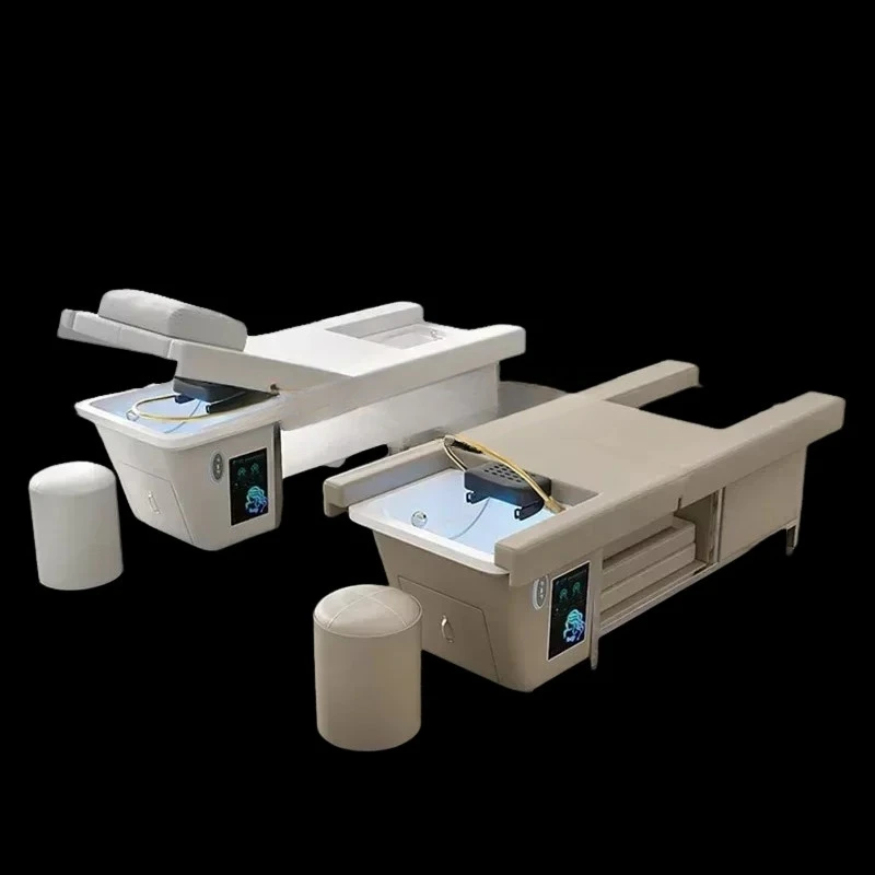 

Shower Head Spa Shampo Chair Move Adjust Comfort Sink Luxury Hair Wash Bed Massage Foot Shampouineuse Equipment MQ50SC