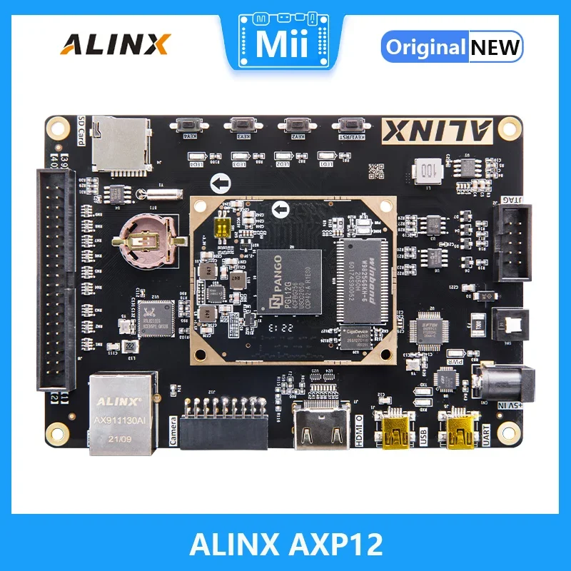 

ALINX Logos AXP12：PANGOMICRO SoM Boards Logos Series PGL12G HDMI Output Video Image Processing Demo Board