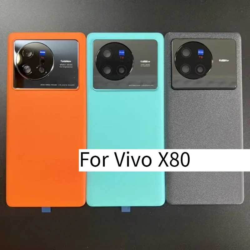 a-vivo-x80-x-80用バックバッテリーバックカバーリアドアハウジングカバー交換品