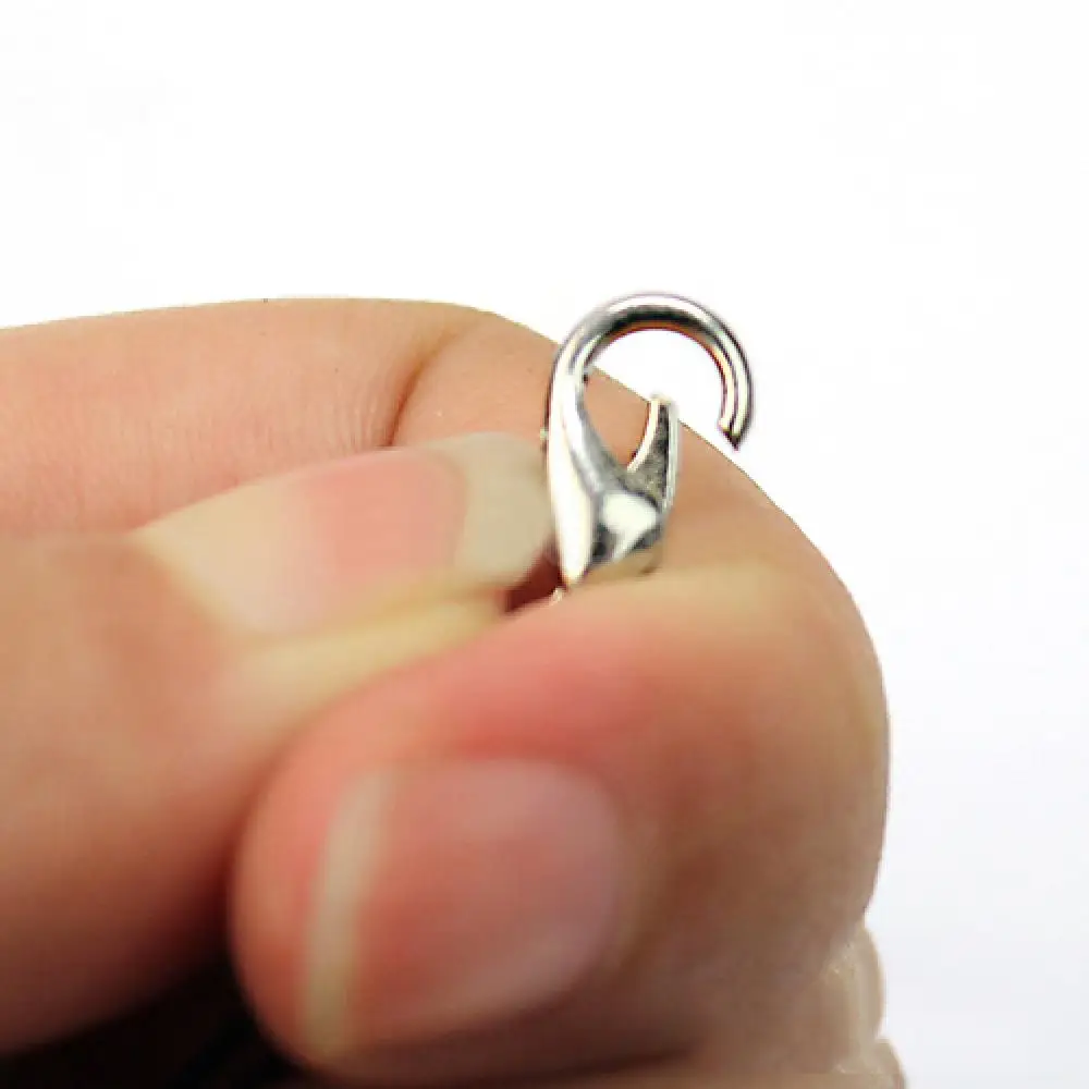 100 قطعة أسود الهاتف الخليوي المحمول اسهم الحبال حزام الوهق مع المشابك جراد البحر اسهم قضية الهاتف المحمول المفاتيح #4