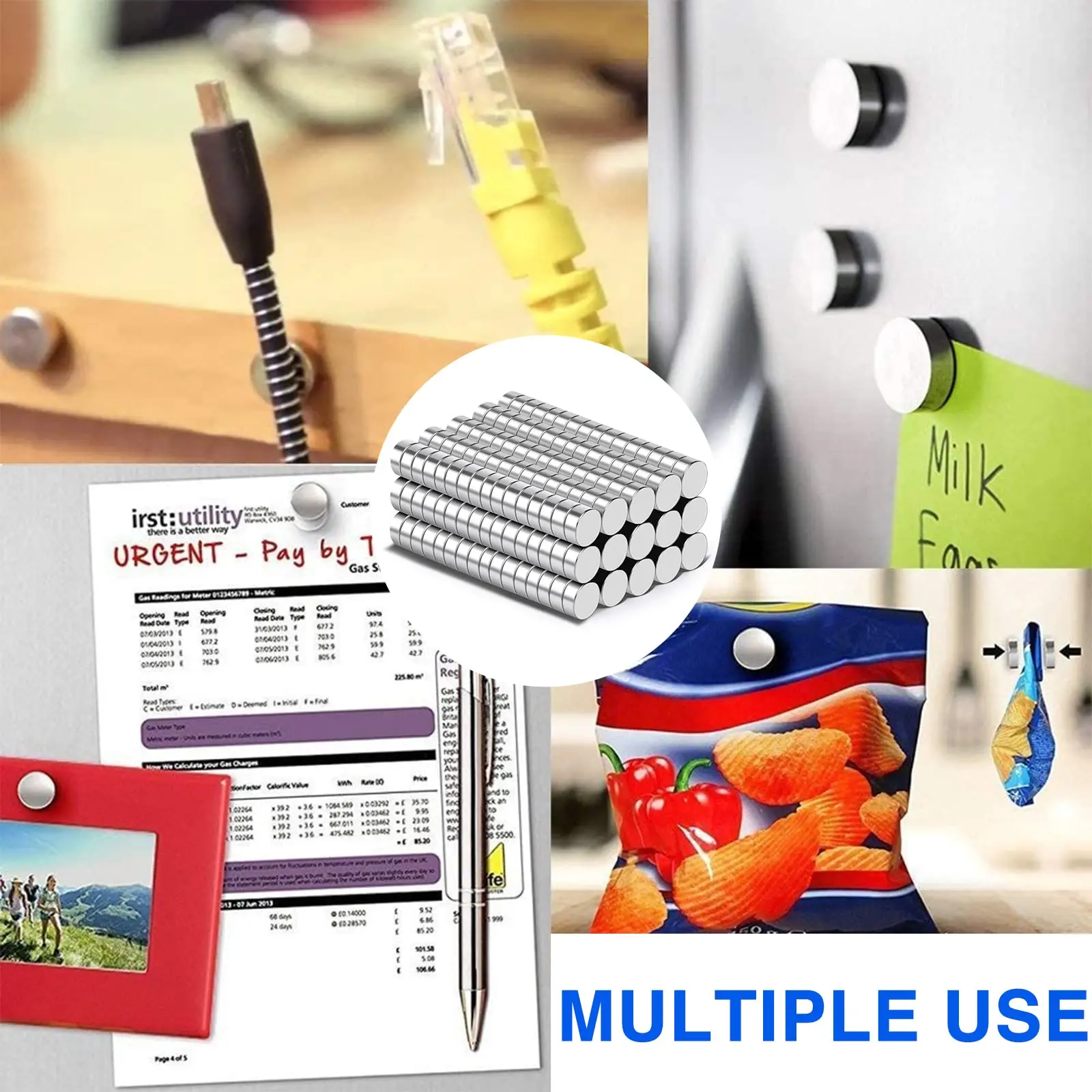 20/50/100 قطعة 5X5 مللي متر مغناطيس النيوديميوم 5 مللي متر X 5 مللي متر N35 ندفيب جولة سوبر قوية قوية دائمة المغناطيسي Imanes 5*5 imanes القرص