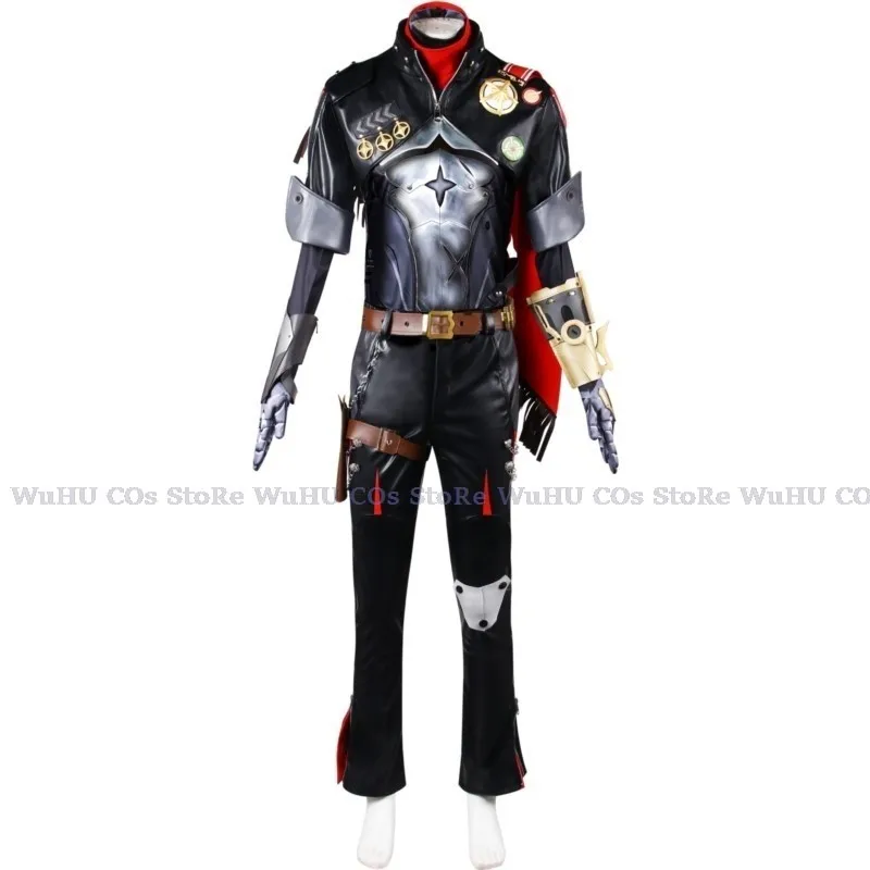 Juego Honkai Star Rail Boothill disfraz de Cosplay para hombres, sombrero, guantes, armadura, brazo, utilería, trajes, peluca, fiesta de Halloween, accesorios Carniavl