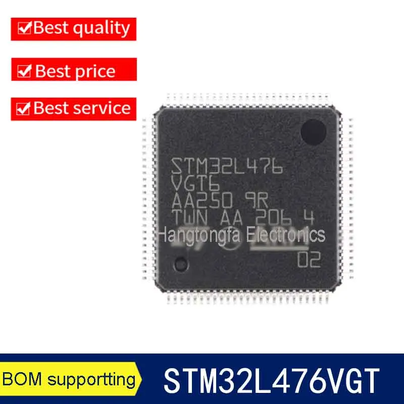 STM32L476 STM32L476VGT STM32L476VGT6 LQFP100 LQFP-100 ARM Cortex-M4 32-bit Microcontrollers-MCU IC Integrated Circuit