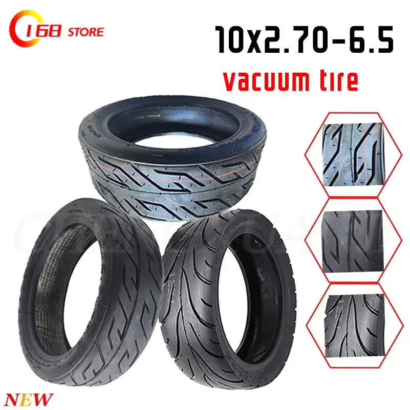 

NEW 10 Inch 10x2.70-6.5 Tire Tube Tyre for Electric Scooter Balancing Car Folding Car 255x70 Wear-resistant Thickened Tires
