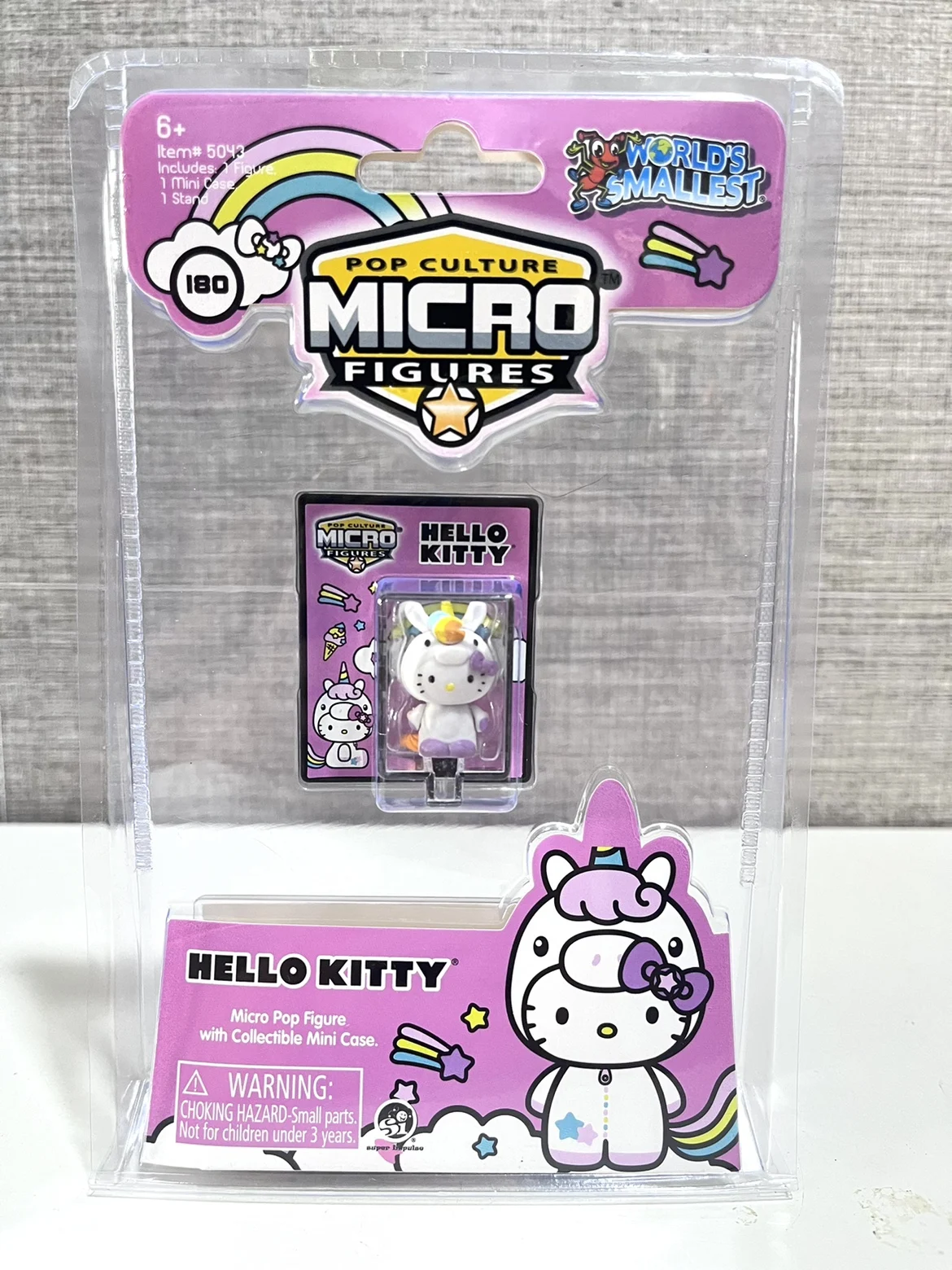 Sanrio Micro Figures Miniature Mini  Hello Kitty Doll Gifts Toy Model Anime Figures Collect Ornaments