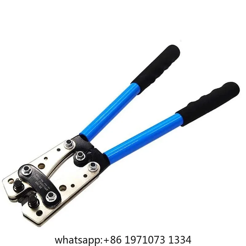 Portable cable manual crimping tool HX-50B crimping pliers 6-50mm ²/  10-0 ferrule terminal crimper hexagonal wiring pliers