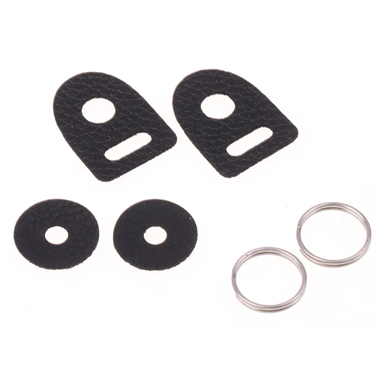1 paar Neue Leder Kamera Strap Split Ring Haken Schutz Abdeckung Für Fujifilm Nikon DSLR Kamera Zubehör