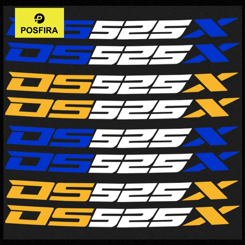 

POSFIRA Motorcycle Sticker Waterproof Decals for Voge 525 DSX 525DSX DS525X Accessories DSX525 2023-2024 Motorbike Stickers