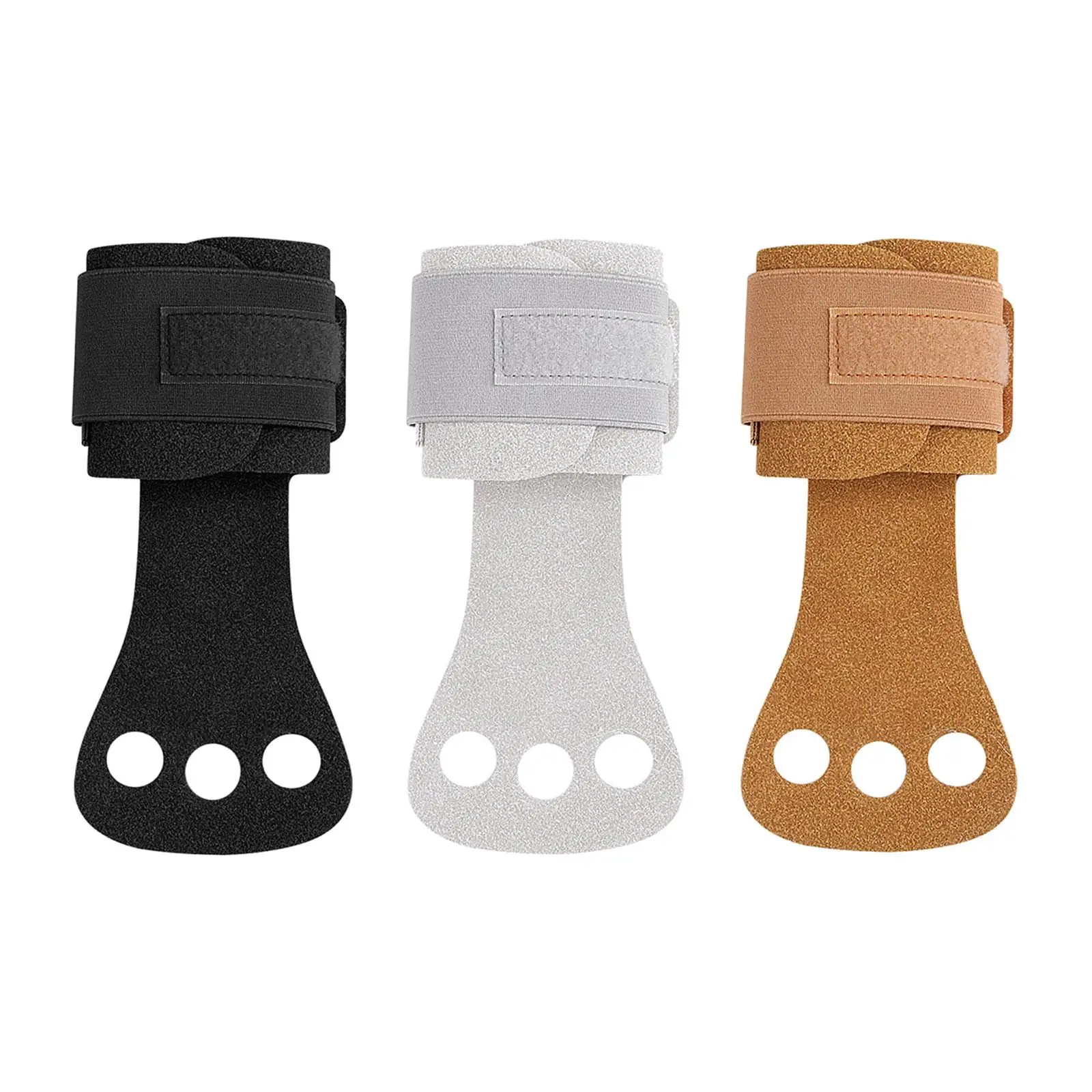 Lifting Wrist Support Wraps 3 Holes for Kettlebells Deadlifting Powerlifting