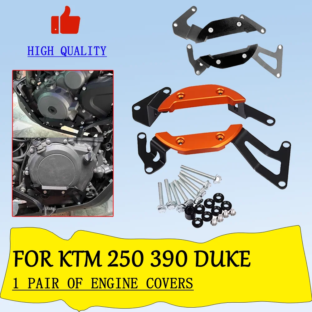 

For KTM DUKE 390 RC 250 DUKE DUKE390 RC390 DUKE250 RC250 Motorcycle Engine Clutch Shield Protective Hood Guard Slider Protector
