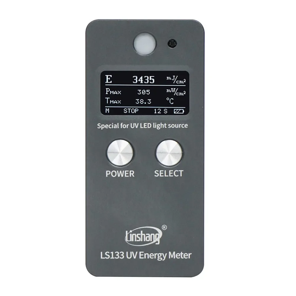 LS133 UV Energy Meter UV Radiation tester for LED light sources 365nm 385nm 395nm 405nm UV dryers curing machines