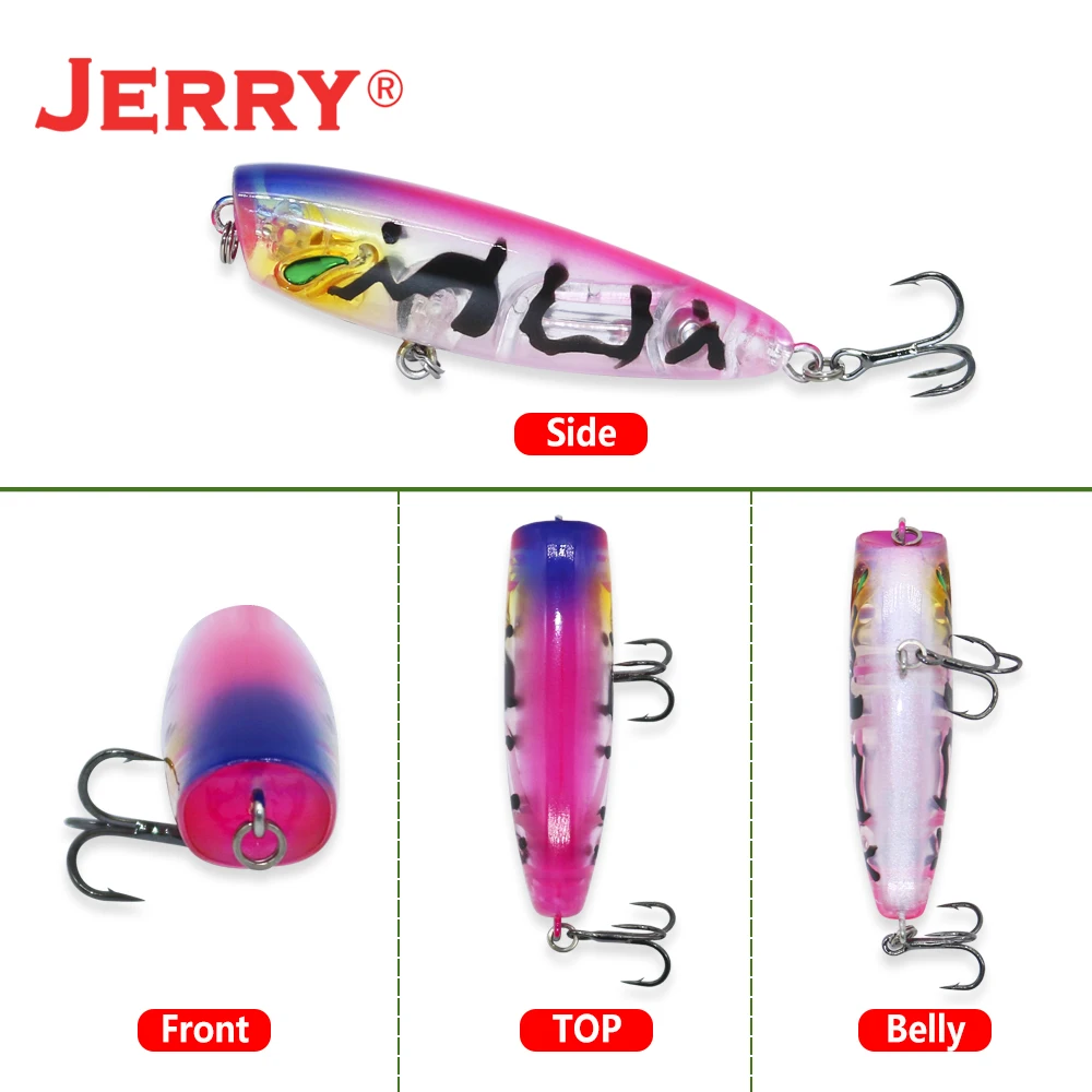 Jerry Stopper-Micro Popper Trucha – 5cm flotante UV - imagen 2