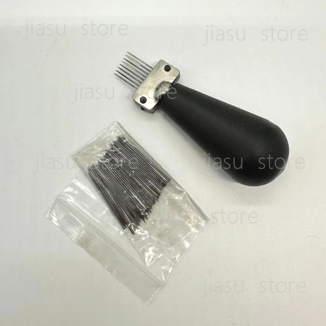 Professional Inject for Machine Made PU Scalp Skin Wig Tools Hair Injection Machine By Manual 8 Needle Hair Injection Tools