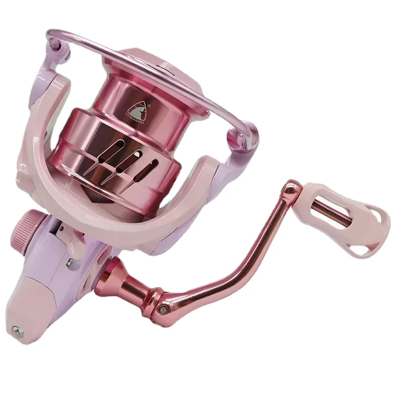 

Shark Fishing Spinning Reel, Made Easy with the Black CiXi, Stunning Macaron Pink