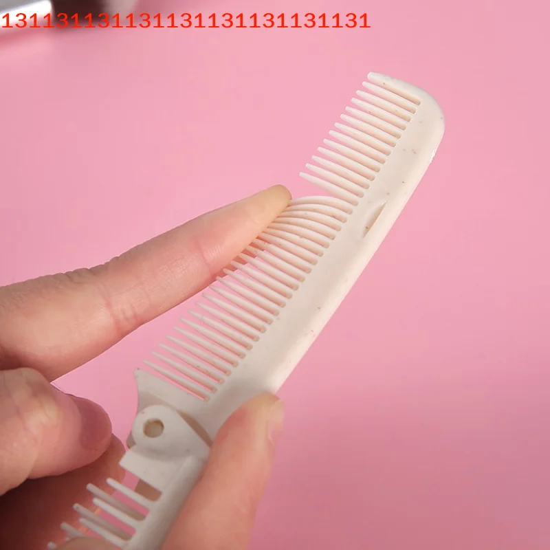 Anti Static Hairdressing Styling Tools 1Pc Portable Travel Hair Comb Brush Foldable Massage Hair Comb