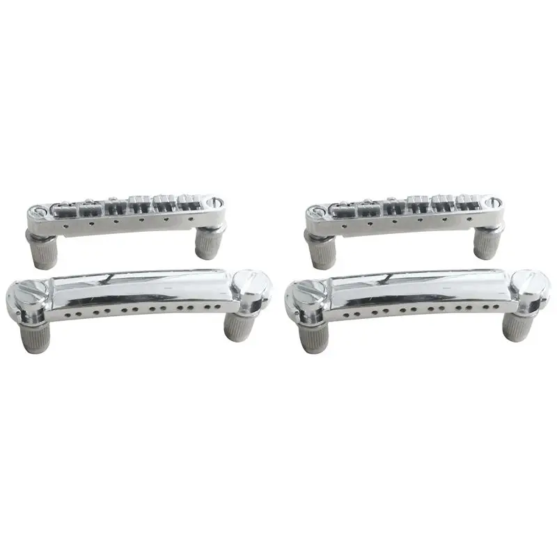 

A57T 2X мост для электрогитары, стандартный 12-струнный гитарный мост, полный набор мостов, хвостовая шпилька, аксессуары для гитары из цинкового сплава