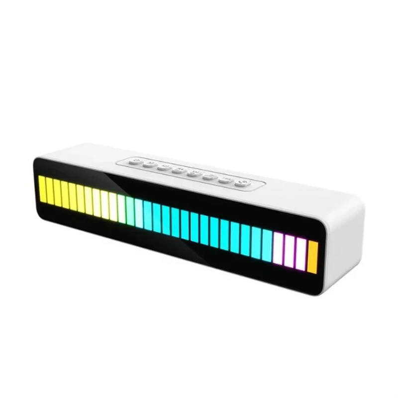 Outdoor Party Portable System RGB TWS Light Emitting Diode Light Box Speaker Woofer Wireless Speaker