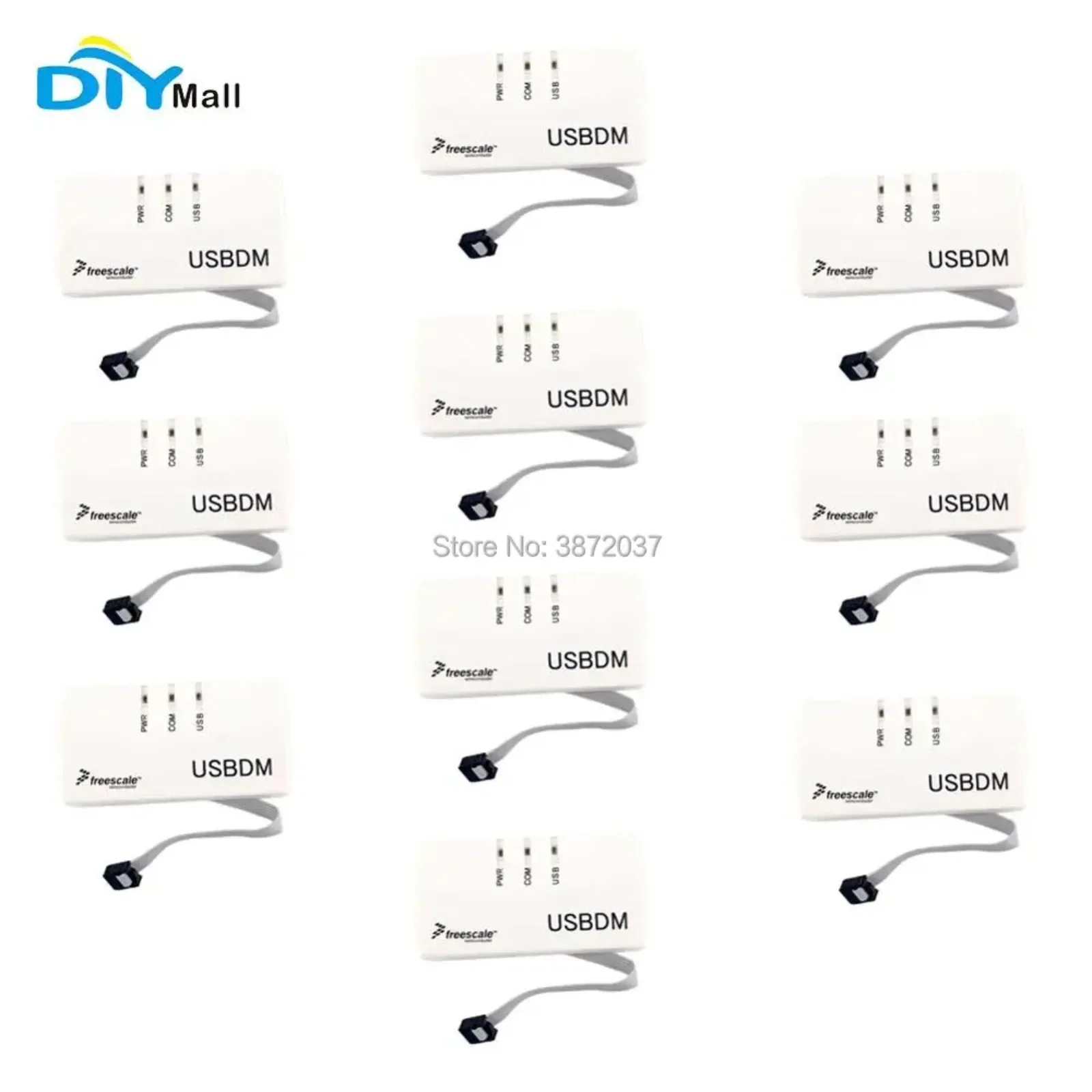 10pcs/lot Freescale USBDM Emulator OSBDM USB BDM Download Debugger 48MHz USB2.0 Interface DIYmall