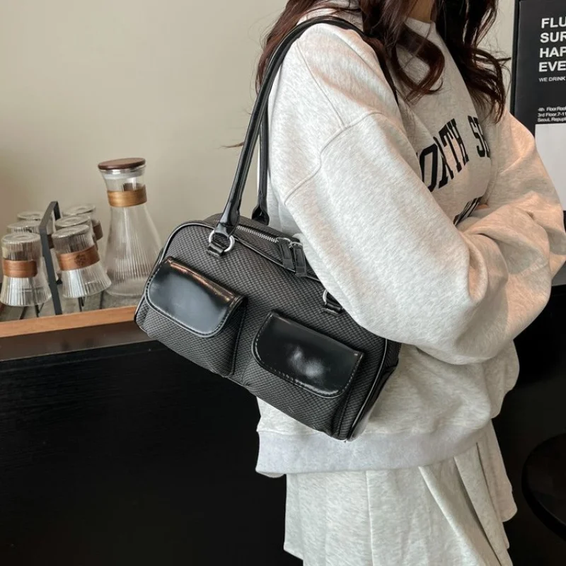 

Элегантная дизайнерская модная сумка в стиле Парижа, классическая сумка через плечо с буквенным логотипом для женщин, винтажная и стильная