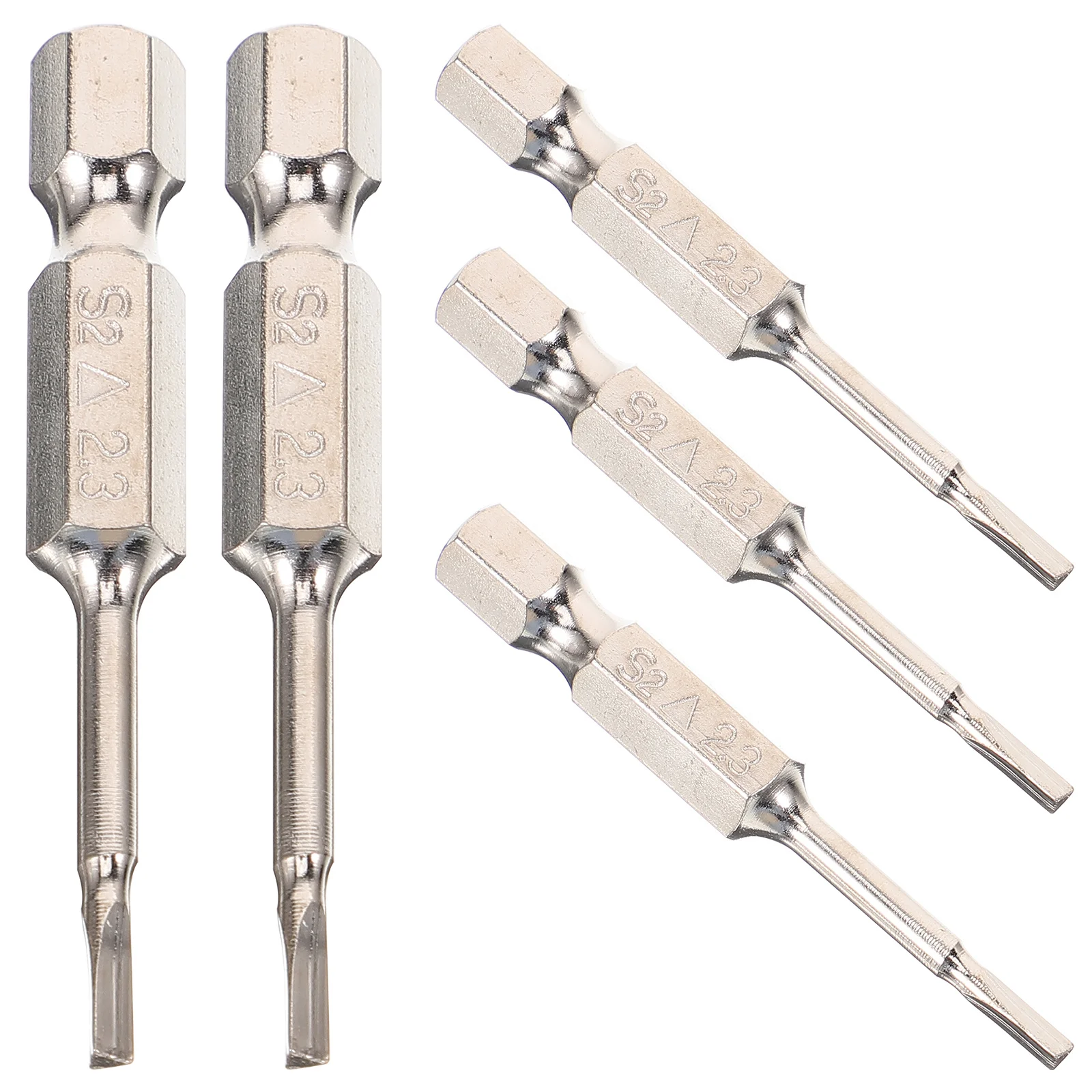 

1Set Triangle Head Screwdriver Bit Steel Durable Precision Heat Treated Shock Resistant Alloy for Electronics Air Conditioners