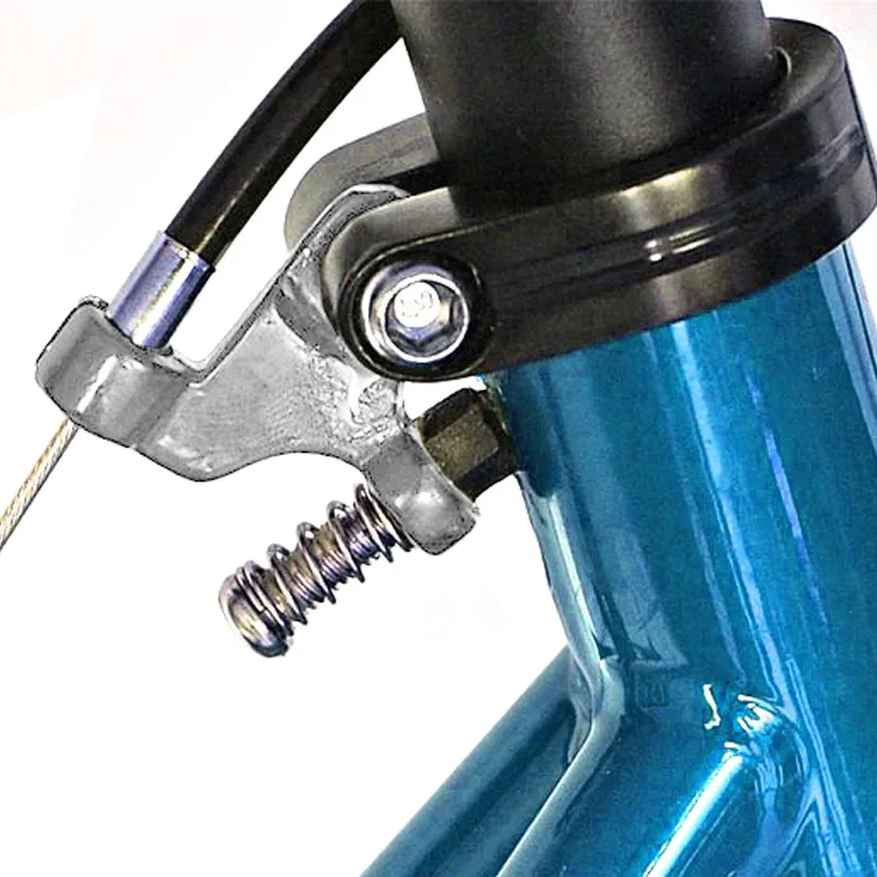 Tubo de acero para bicicleta, asiento de alambre de tope de freno colgante de 1 pulgada y 25,4mm, asiento de alambre colgante delantero y trasero