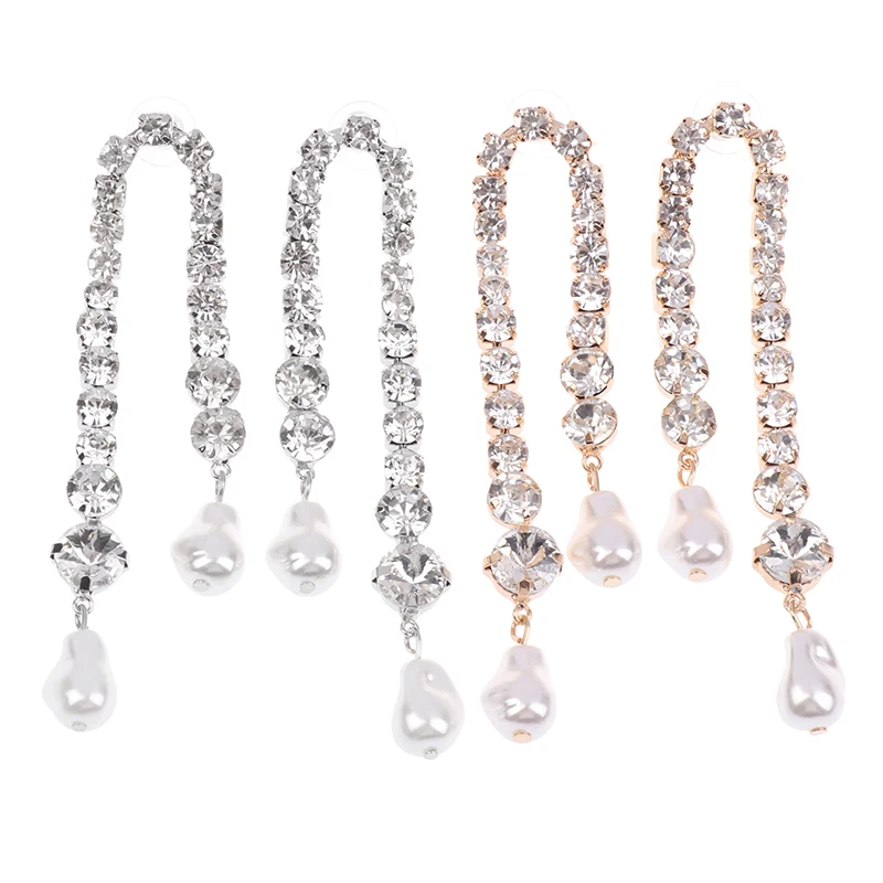 1 par de nicho strass franja brincos moda simples luz luxo brincos presente para mulheres banquete jóias acessórios